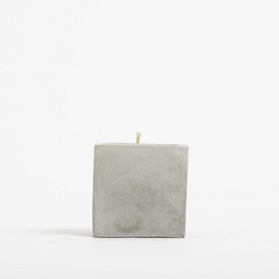 Branded Promotional SMALL CONCRETE CANDLE- ROCK Candle From Concept Incentives.