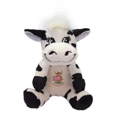 Branded Promotional SOFT TOY COW with Print on Chest Soft Toy From Concept Incentives.