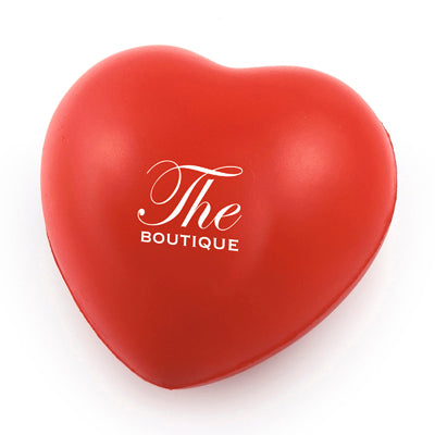 Branded Promotional HEART SHAPED STRESS TOY from Concept Incentives