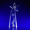 Branded Promotional STARBURST AWARD in Crystal Award From Concept Incentives.