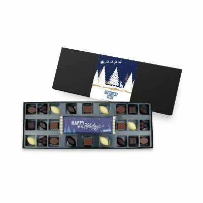 Branded Promotional CHOCOLATE TRUFFLES SELECTION BOX from Concept Incentives