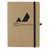 Branded Promotional SORRELL NOTE BOOK NATURAL in Black Jotter From Concept Incentives.