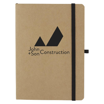 Branded Promotional SORRELL NOTE BOOK NATURAL Jotter From Concept Incentives.