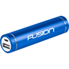Branded Promotional KINETIC DYNAMO POWER BANK Charger in Blue From Concept Incentives.