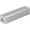 Branded Promotional HYDRA POWER BANK Charger in Silver From Concept Incentives.