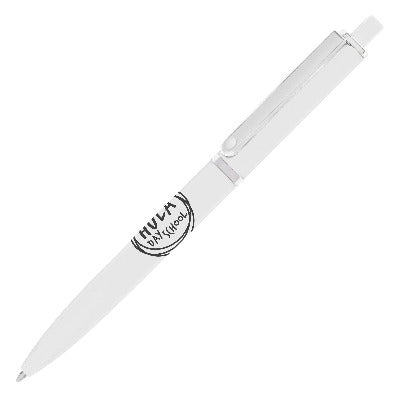 Branded Promotional DOTTIE BALL PEN in White Pen from Concept Incentives