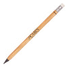 Branded Promotional ETERNITY BAMBOO PENCIL WITH WHITE ERASER Pencil from Concept Incentives