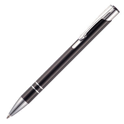 Branded Promotional BECK BALL PEN in Black Pen From Concept Incentives.