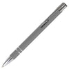 Branded Promotional BECK BALL PEN in Grey Pen From Concept Incentives.