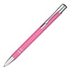 Branded Promotional BECK BALL PEN in Pink Pen From Concept Incentives.