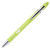 Branded Promotional NIMROD TROPICAL SOFT-FEEL BALL PEN in Green Pen From Concept Incentives.