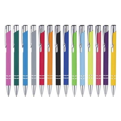 Branded Promotional BECK SOFTFEEL BALL PEN Pen From Concept Incentives.