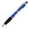 Branded Promotional SHANGHAI GLOW BALL PEN in Blue from Concept Incentives