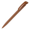 Branded Promotional KODA PLASTIC COLOUR BALL PEN in Brown Pen from Concept Incentives