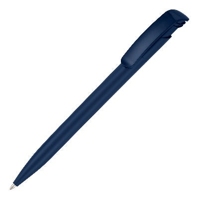 Branded Promotional KODA PLASTIC COLOUR BALL PEN in Dark Blue Pen from Concept Incentives