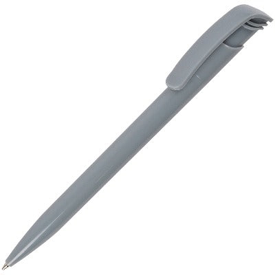 Branded Promotional KODA PLASTIC COLOUR BALL PEN in Grey Pen from Concept Incentives