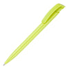 Branded Promotional KODA PLASTIC COLOUR BALL PEN in Lime Green Pen from Concept Incentives