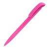 Branded Promotional KODA PLASTIC COLOUR BALL PEN in Pink Pen from Concept Incentives