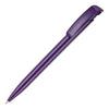 Branded Promotional KODA PLASTIC COLOUR BALL PEN in Purple Pen from Concept Incentives