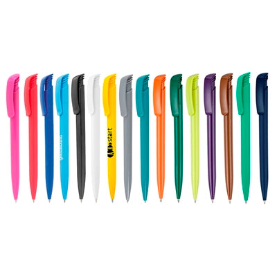 Branded Promotional KODA PLASTIC COLOUR BALL PEN Pen from Concept Incentives