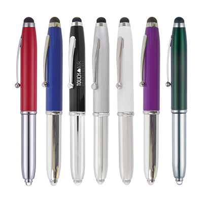 Branded Promotional LOWTON 3-IN-1 BALL PEN from Concept Incentives