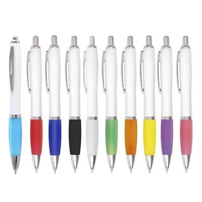 Branded Promotional SHANGHAI WHITE BALL PEN Pen From Concept Incentives.