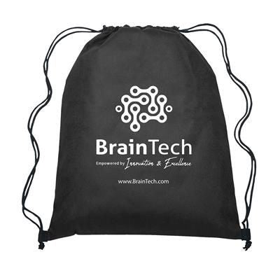 Branded Promotional IBIZA DRAWSTRING BACKPACK RUCKSACK Bag From Concept Incentives.