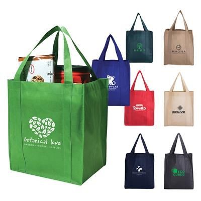 Branded Promotional MALAGA SHOPPER TOTE BAG Bag From Concept Incentives.