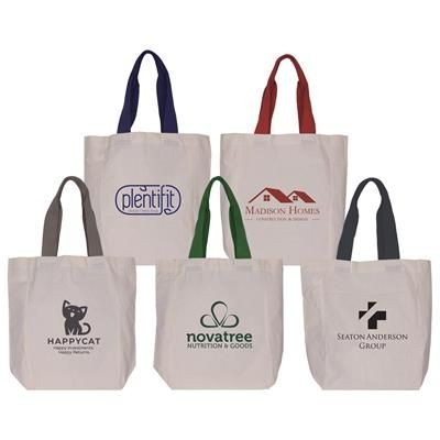 Branded Promotional MONTE CARLO COTTON TOTE BAG Bag From Concept Incentives.