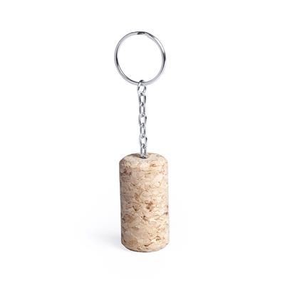 Branded Promotional FULTON CORK KEYRING Keyring From Concept Incentives.