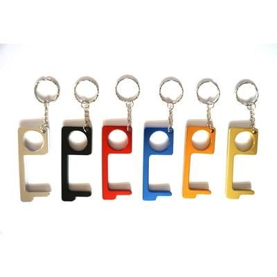 Branded Promotional HYGIENE HOOK Keyring From Concept Incentives.