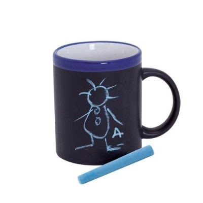 Branded Promotional CHALK MUG  From Concept Incentives.