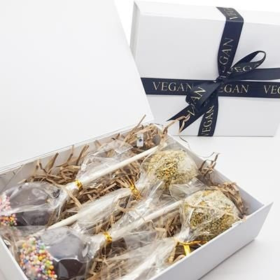 Branded Promotional VEGAN CAKE POP GIFT BOX Cake From Concept Incentives.