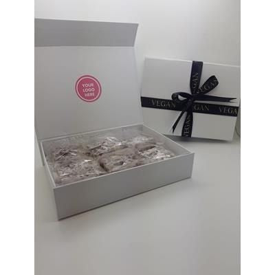 Branded Promotional VEGAN ROCKY ROAD GIFT BOX Cake From Concept Incentives.