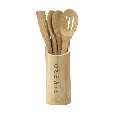 Branded Promotional Bamboo Cooking Set kitchen set from Concept Incentives