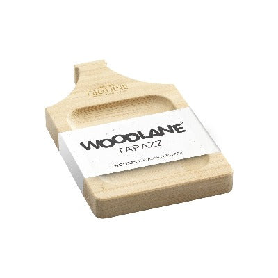 Branded Promotional WOODLANE TAPAZZ SNACKPLATE with Neck Gable Board from Concept Incentives
