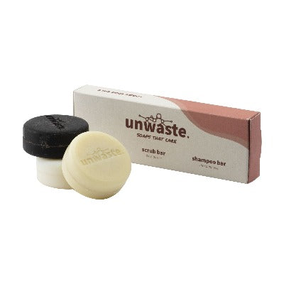 Branded Promotional UNWASTE SOAP SET White Shampoo from Concept Incentives