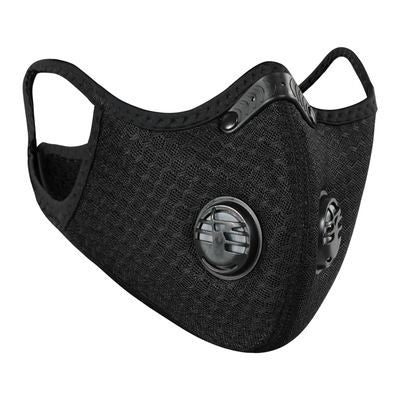 Branded Promotional OUTDOOR SPORTS CYCLING FACE MASK in Black Face Mask From Concept Incentives.