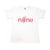 Branded Promotional White Cotton T-Shirt Fujitsu From Concept Incentives.
