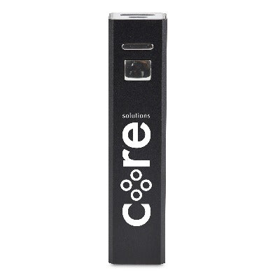 Branded Promotional STANDARD CUBOID POWER BANK in Amber Charger From Concept Incentives.