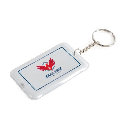 Branded Promotional LIGHT UP KEYRING Keyring From Concept Incentives.