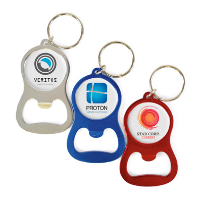 METAL OPENER KEYRING