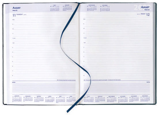Branded Promotional 4 COLOUR A4 PAGADAY DESK DIARY from Concept Incentives