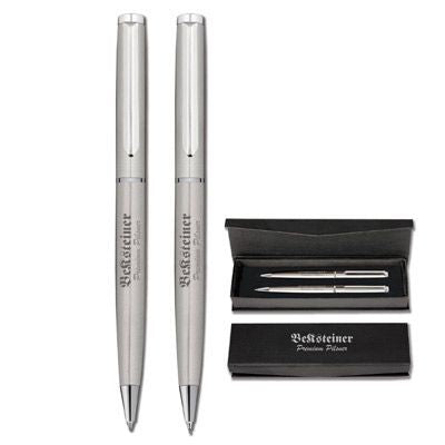 Branded Promotional INOVO DESIGN SAVOY BALL PEN & MECHANICAL PROPELLING PENCIL SET Pen Set From Concept Incentives.