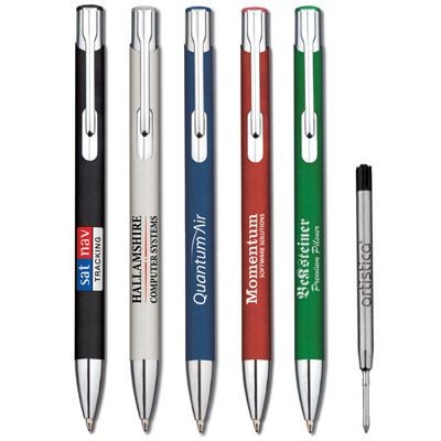 Branded Promotional ARTISTICA SANTORINI METAL BALL PEN Pen From Concept Incentives.