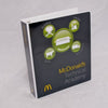 Branded Promotional A4 VINYL RING BINDER Ring Binder From Concept Incentives.