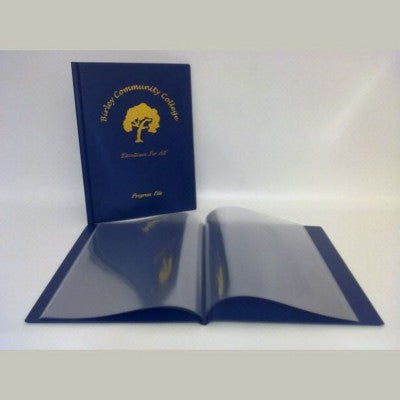 Branded Promotional A4 PVC DISPLAY FOLDER Presentation Folder From Concept Incentives.
