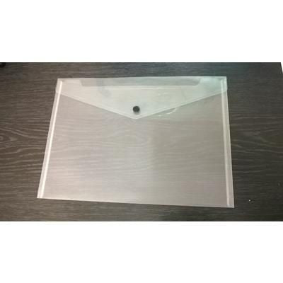 Branded Promotional A4 POLYPROPYLENE POPPER WALLET Document Wallet From Concept Incentives.