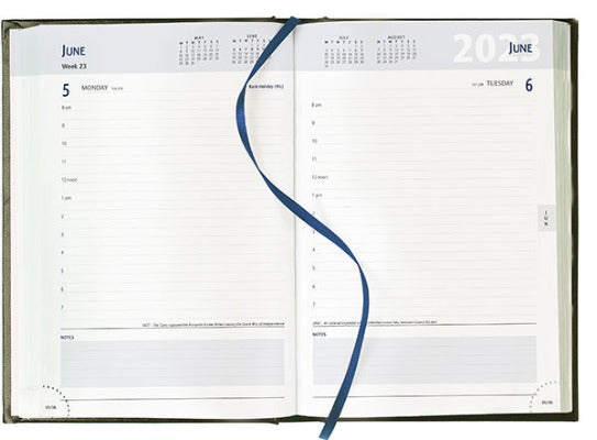 Branded Promotional 4 COLOUR A5 DESK DIARY from Concept Incentives