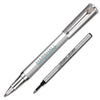 Branded Promotional INOVO DESIGN SILVER EVORA ROLLERBALL PEN Pen From Concept Incentives.